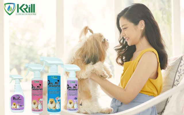 xịt khử mùi hôi chó